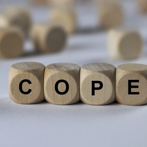 Cope Written In Wooden Letters - Achieve Clarity