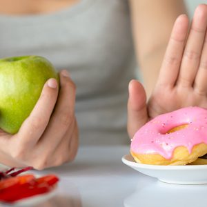 Lady On A Diet From Sugar - Break Through