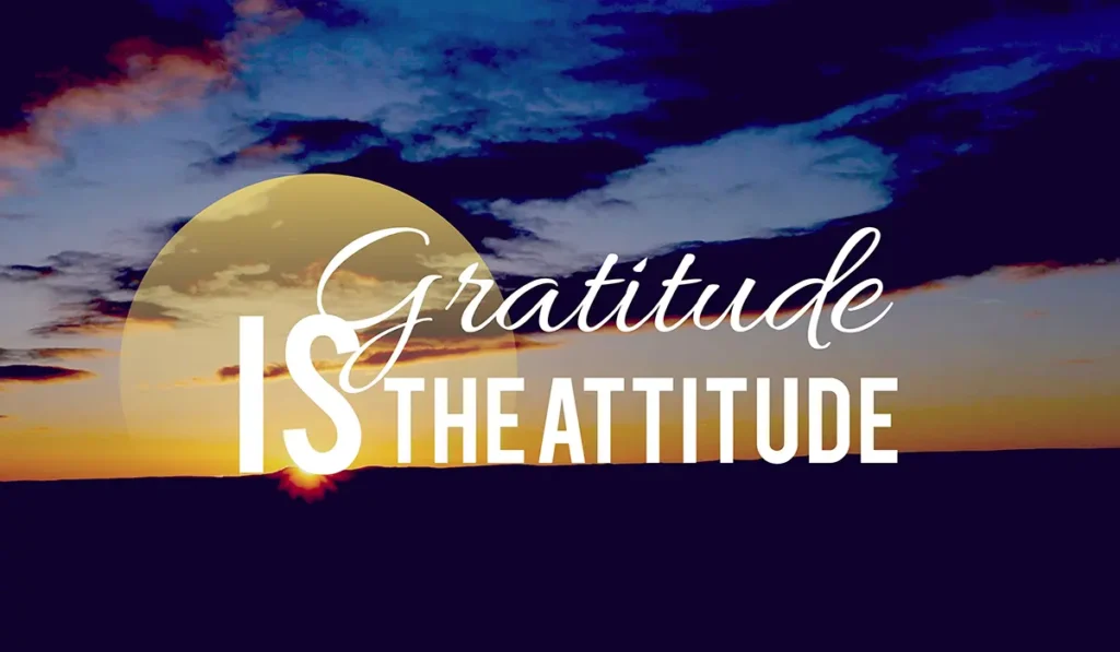 Gratitude